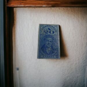 Stamp - US Cigarettes Class A 20- Dewitt Clinton Clean Vintage